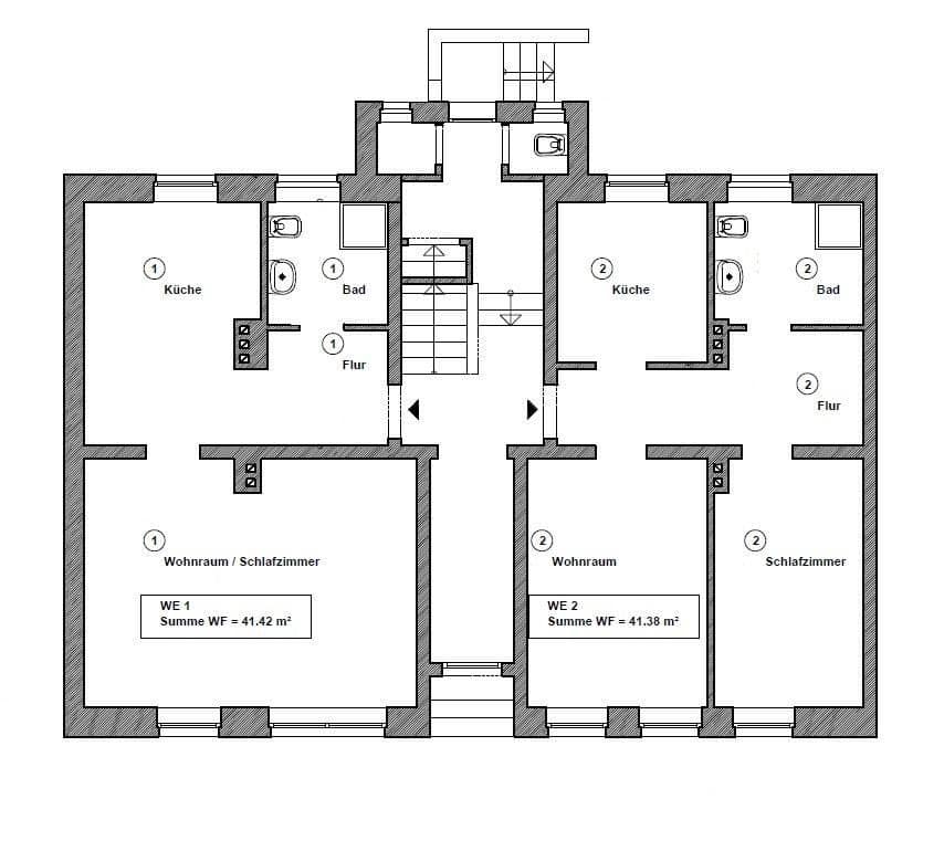 Prodej domu 437 m², pozemek 472 m², Eddelbüttelstraße 25, 25a, Hamburg-Harburg, Hamburg Prodej domu 437 m², pozemek 472 m², Eddelbüttelstraße 25, 25a, Hamburg-Harburg, Hamburg