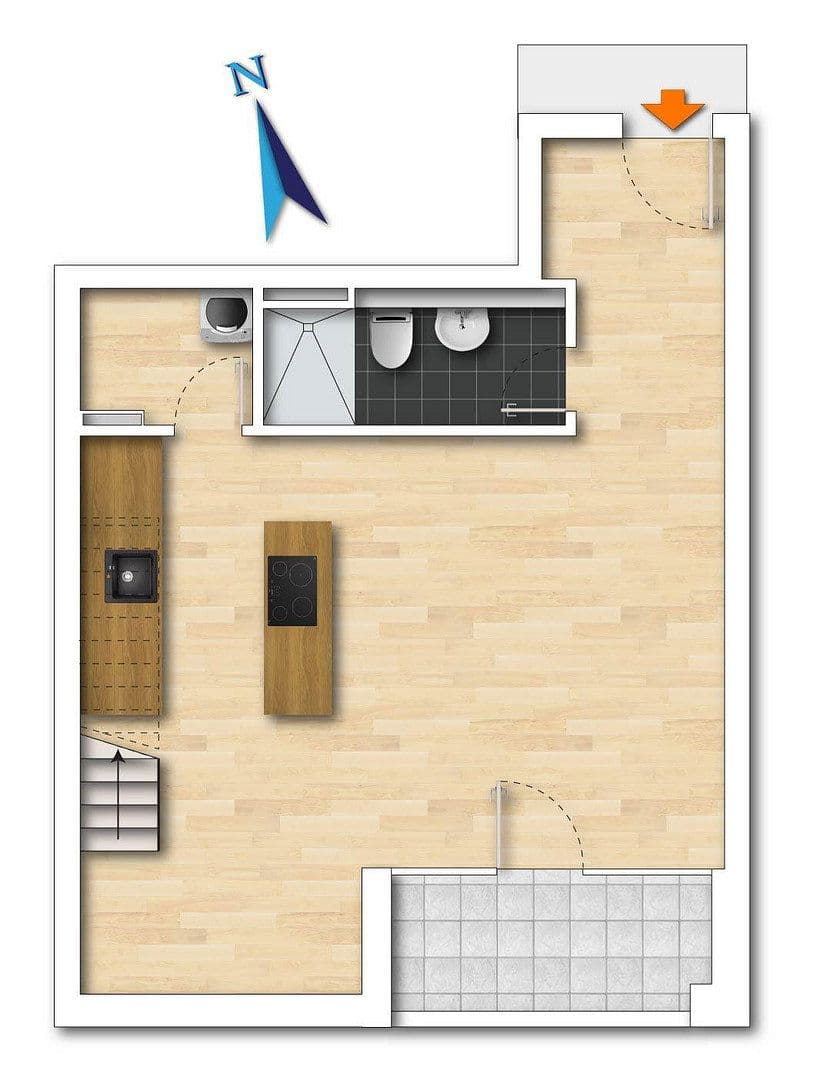 Pronájem bytu 2+1 117 m², Ofener Str. 24, München, Bavorsko Pronájem bytu 2+1 117 m², Ofener Str. 24, München, Bavorsko