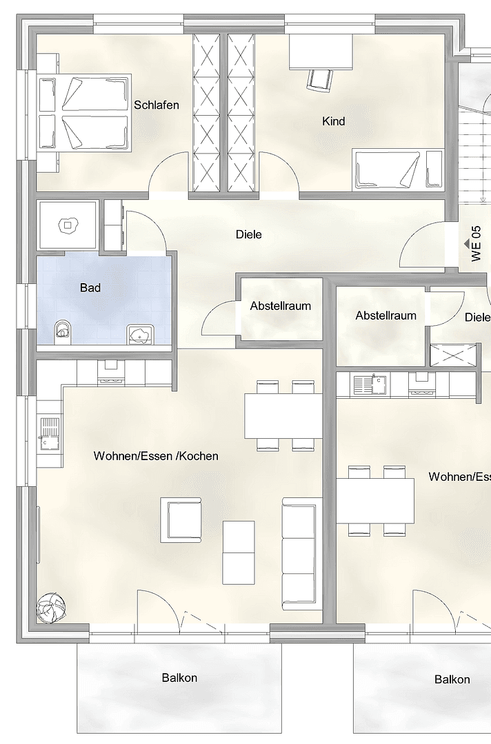 Pronájem bytu 3+1 97 m², Schulstraße 32, Marl, Severní Porýní-Vestfálsko Pronájem bytu 3+1 97 m², Schulstraße 32, Marl, Severní Porýní-Vestfálsko