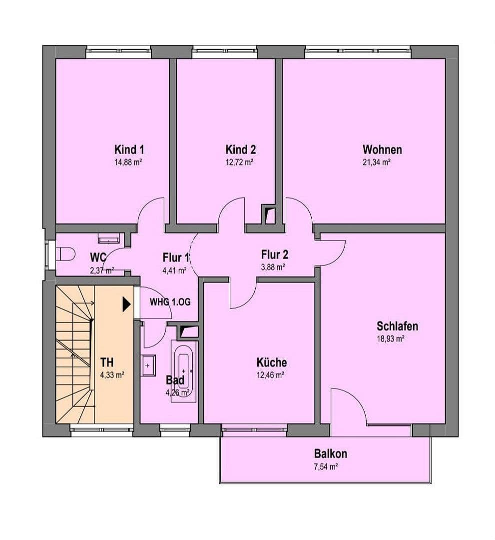 Prodej bytu 4+1 100 m², Endingen, Bádensko-Württembersko Prodej bytu 4+1 100 m², Endingen, Bádensko-Württembersko