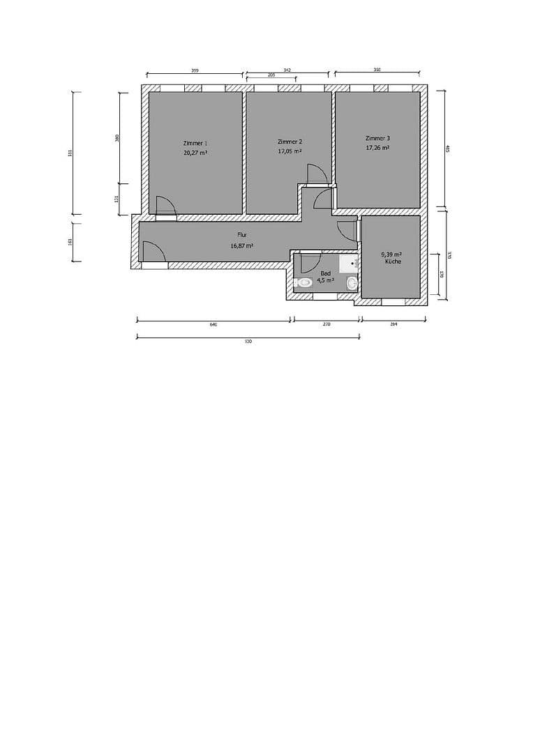 Pronájem bytu 3+1 83 m², Thomasiusstraße 40, Halle, Sasko-Anhaltsko Pronájem bytu 3+1 83 m², Thomasiusstraße 40, Halle, Sasko-Anhaltsko