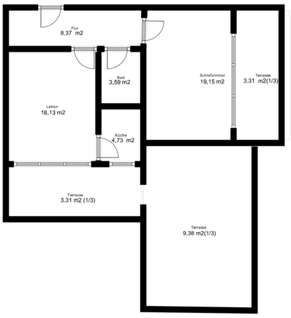 Prodej bytu 2+1 69 m², München, Bavorsko Prodej bytu 2+1 69 m², München, Bavorsko