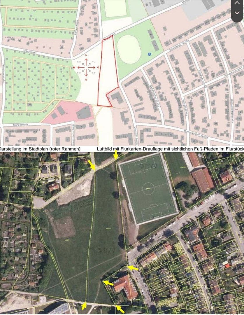 Pronájem pozemku 9.138 m², Saarlouiser Str./Lauinger Str, München, Bavorsko Pronájem pozemku 9.138 m², Saarlouiser Str./Lauinger Str, München, Bavorsko