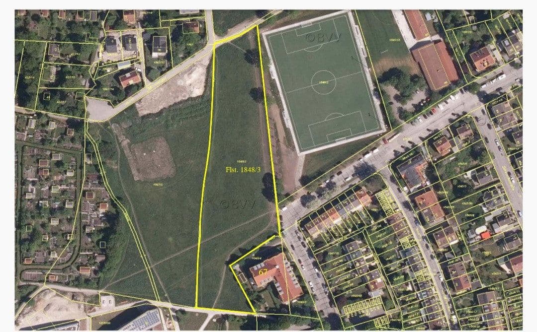 Pronájem pozemku 9.138 m², Saarlouiser Str./Lauinger Str, München, Bavorsko Pronájem pozemku 9.138 m², Saarlouiser Str./Lauinger Str, München, Bavorsko