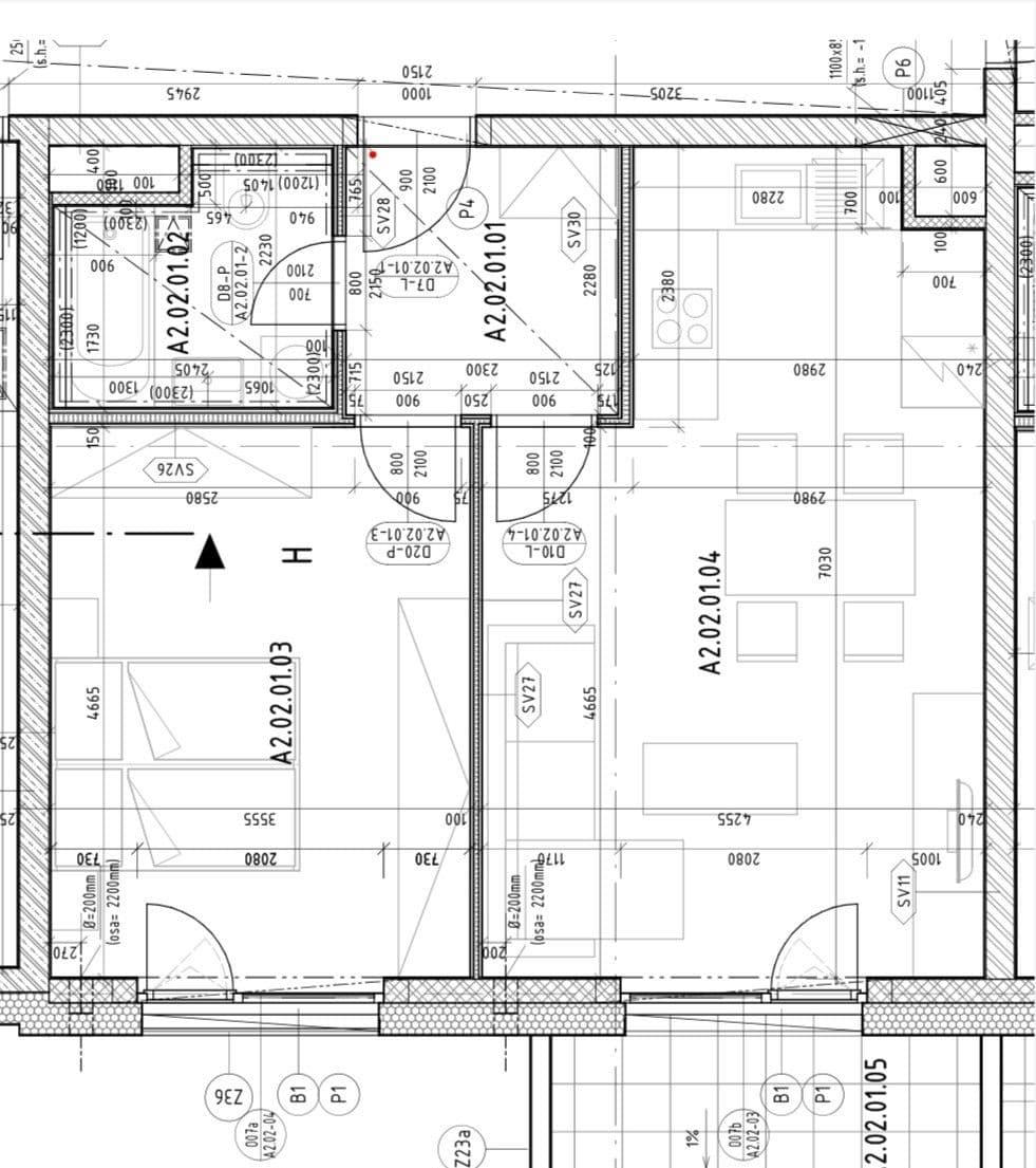 Pronájem bytu 2+kk 54 m², Nebřenická, Praha, Praha Pronájem bytu 2+kk 54 m², Nebřenická, Praha, Praha