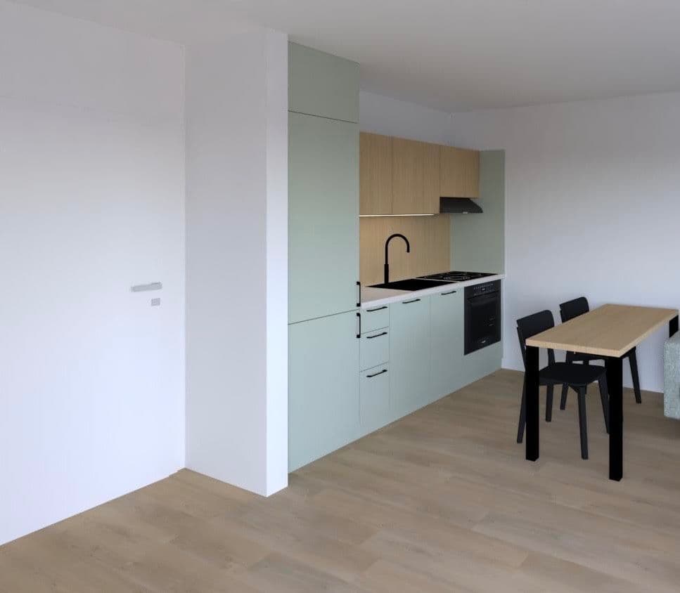 Pronájem bytu 2+kk 43 m², Kyjevská, Brno, Jihomoravský kraj Pronájem bytu 2+kk 43 m², Kyjevská, Brno, Jihomoravský kraj