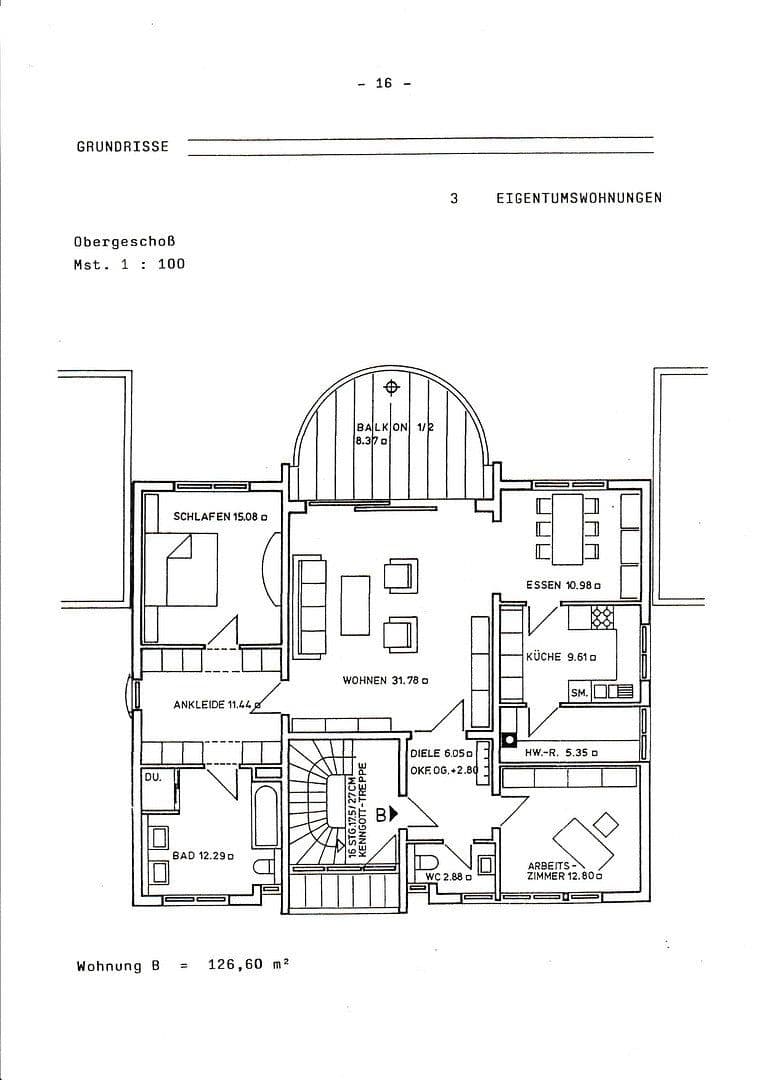 Prodej bytu 4+kk 126 m², Neustadt Weinstrasse, Porýní-Falc Prodej bytu 4+kk 126 m², Neustadt Weinstrasse, Porýní-Falc