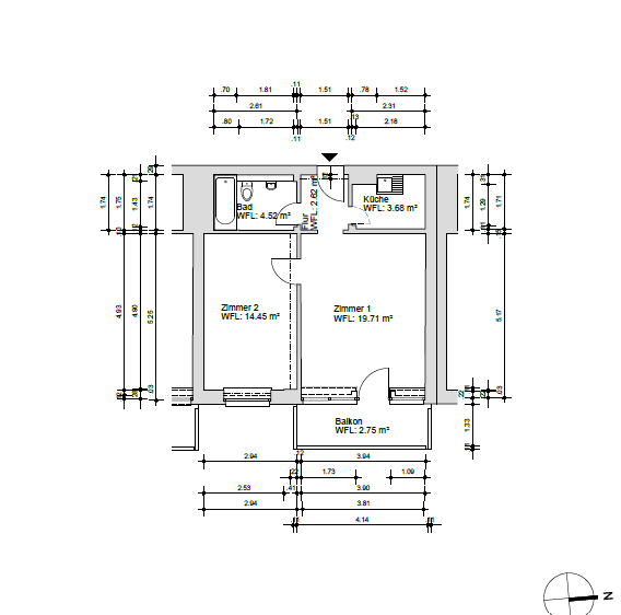 Pronájem bytu 2+1 48 m², Berlin, Berlín Pronájem bytu 2+1 48 m², Berlin, Berlín
