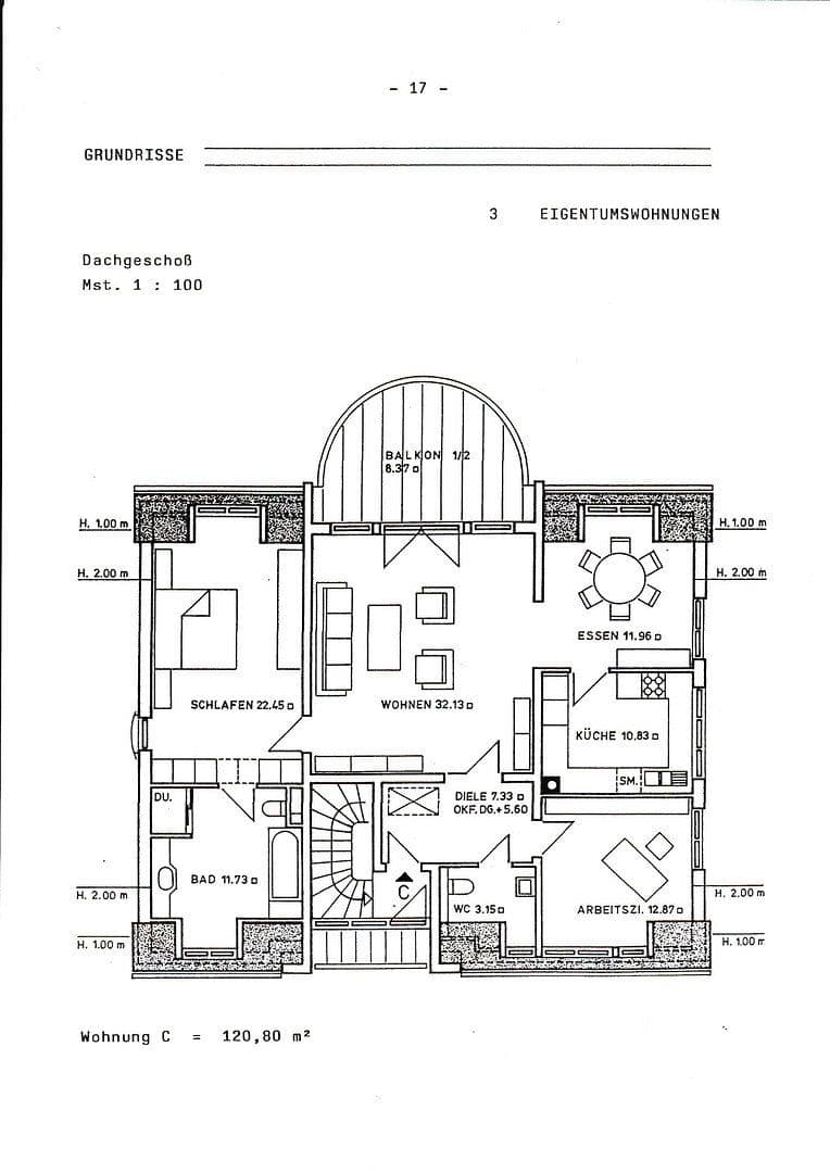 Prodej bytu 4+1 121 m², Neustadt Weinstrasse, Porýní-Falc Prodej bytu 4+1 121 m², Neustadt Weinstrasse, Porýní-Falc