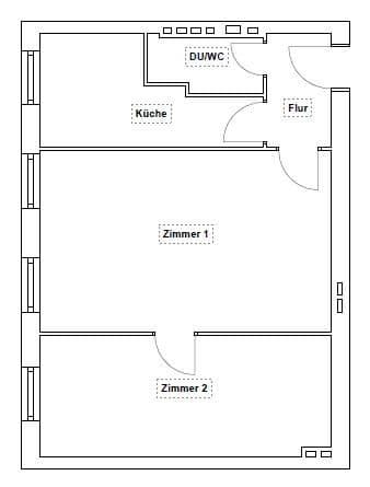 Pronájem bytu 2+1 49 m², Koloniestr. 37, Berlin, Berlín Pronájem bytu 2+1 49 m², Koloniestr. 37, Berlin, Berlín