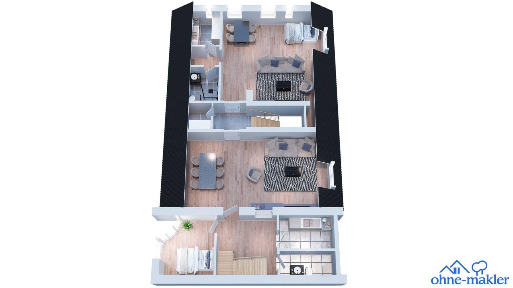 Prodej bytu 4+1 126 m², Waidmannsluster Damm 122, Berlin, Berlín Prodej bytu 4+1 126 m², Waidmannsluster Damm 122, Berlin, Berlín