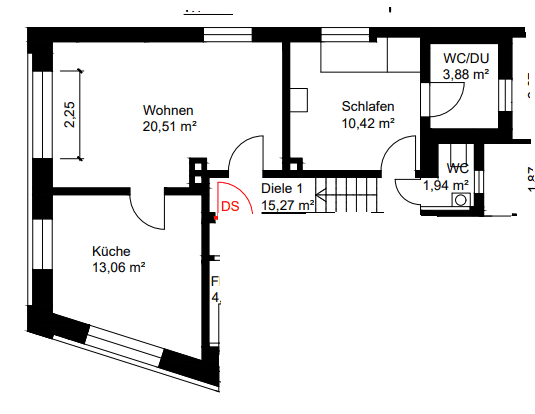 Pronájem bytu 2+1 65 m², Lingener Straße 92, Rheine, Severní Porýní-Vestfálsko Pronájem bytu 2+1 65 m², Lingener Straße 92, Rheine, Severní Porýní-Vestfálsko