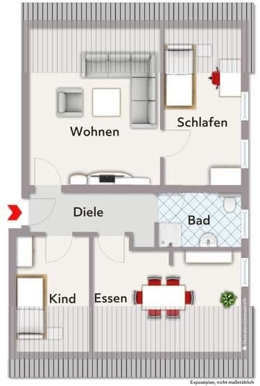 Prodej bytu 3+1 67 m², Bretzenheim, Porýní-Falc Prodej bytu 3+1 67 m², Bretzenheim, Porýní-Falc