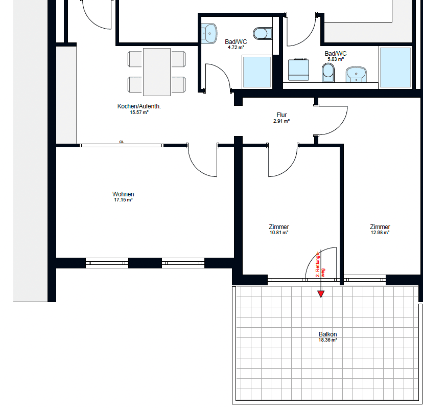 Pronájem bytu 4+1 80 m², Moltkestraße 56, Heilbronn, Bádensko-Württembersko Pronájem bytu 4+1 80 m², Moltkestraße 56, Heilbronn, Bádensko-Württembersko