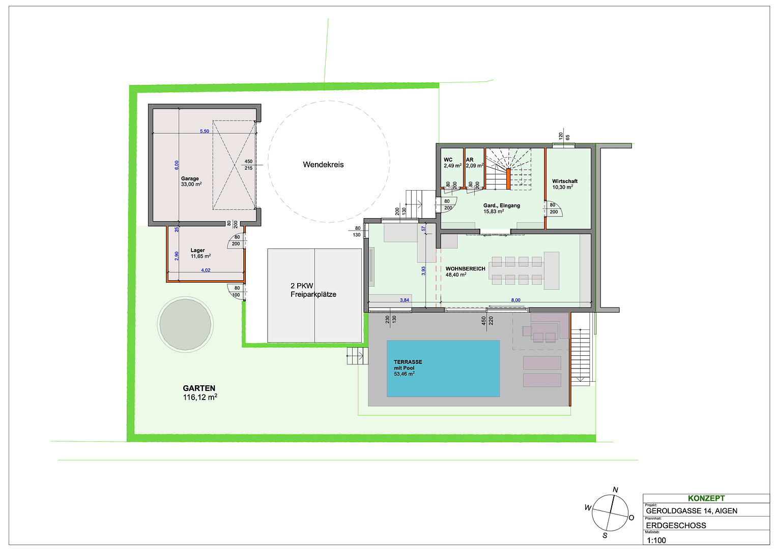 Prodej domu 120 m², pozemek 449 m², Geroldgasse, Salzburg, Salcbursko Prodej domu 120 m², pozemek 449 m², Geroldgasse, Salzburg, Salcbursko