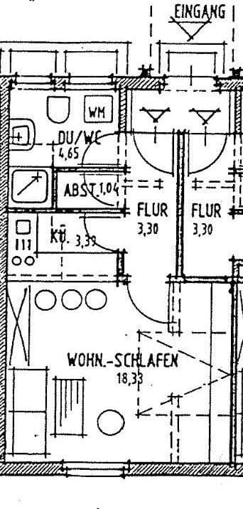 Pronájem bytu 1+1 31 m², Wolfsackerweg 4, Waldshut-Tiengen, Bádensko-Württembersko Pronájem bytu 1+1 31 m², Wolfsackerweg 4, Waldshut-Tiengen, Bádensko-Württembersko