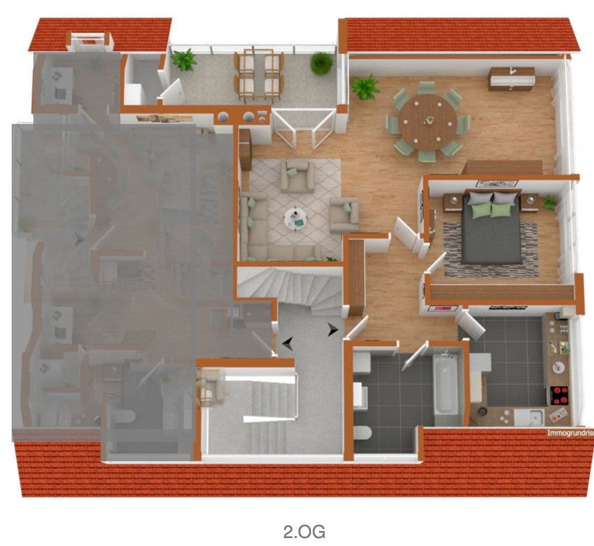 Pronájem bytu 2+1 73 m², Mariental 14, Stockelsdorf, Šlesvicko-Holštýnsko Pronájem bytu 2+1 73 m², Mariental 14, Stockelsdorf, Šlesvicko-Holštýnsko
