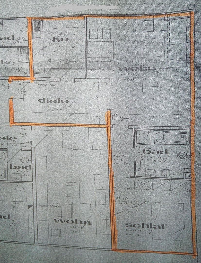 Pronájem bytu 2+1 76 m², Hanau, Hessen Pronájem bytu 2+1 76 m², Hanau, Hessen