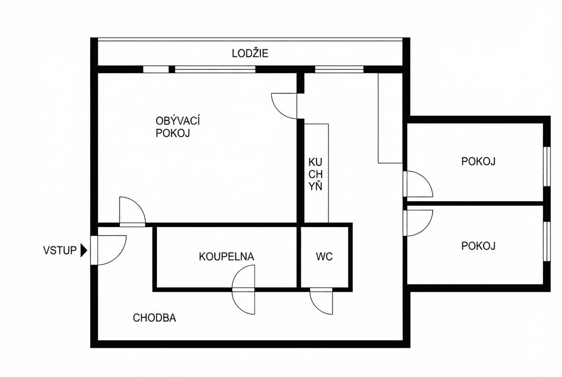 Pronájem bytu 3+1 85 m², Wassermannova, Praha, Praha Pronájem bytu 3+1 85 m², Wassermannova, Praha, Praha