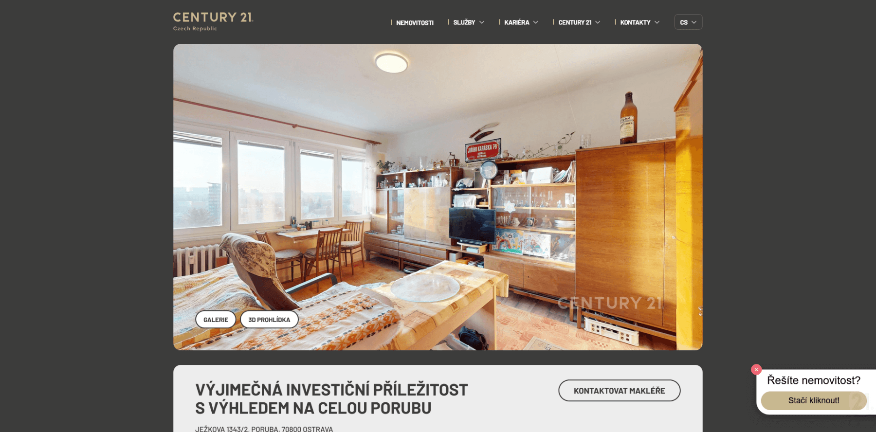Prodej bytu 1+1 29 m², Ježkova, Ostrava, Moravskoslezský kraj Prodej bytu 1+1 29 m², Ježkova, Ostrava, Moravskoslezský kraj
