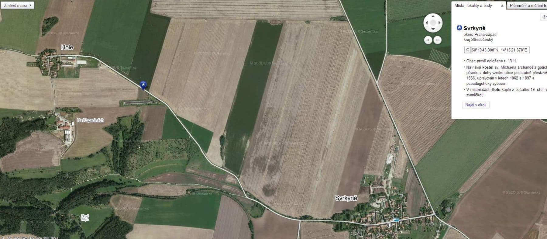 Prodej pozemku 1.016 m², Svrkyně, Středočeský kraj Prodej pozemku 1.016 m², Svrkyně, Středočeský kraj