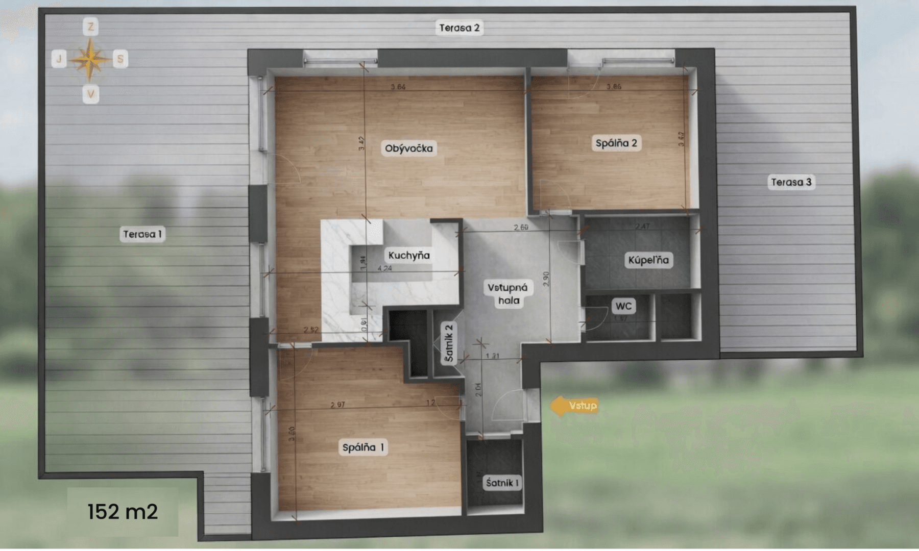 Prodej bytu 3+1 152 m², Ludvika van Beethovena, Trnava, Trnavský kraj Prodej bytu 3+1 152 m², Ludvika van Beethovena, Trnava, Trnavský kraj