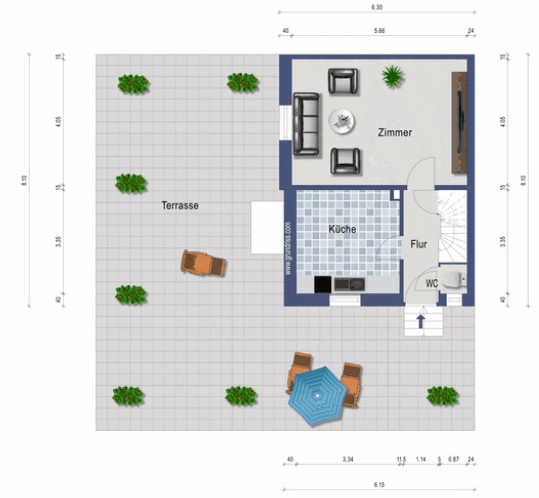 Prodej domu 97 m², pozemek 138 m², Ludwigshafen Am Rhein, Porýní-Falc Prodej domu 97 m², pozemek 138 m², Ludwigshafen Am Rhein, Porýní-Falc