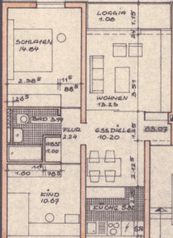 Pronájem bytu 3+1 65 m², Krefeld, Severní Porýní-Vestfálsko Pronájem bytu 3+1 65 m², Krefeld, Severní Porýní-Vestfálsko