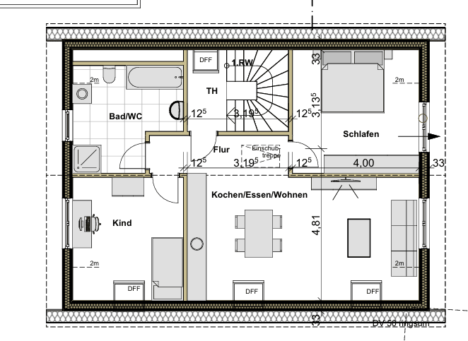 Pronájem bytu 3+1 65 m², Vöhringen, Bavorsko Pronájem bytu 3+1 65 m², Vöhringen, Bavorsko