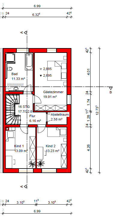 Prodej domu 185 m², pozemek 300 m², Röthenbach an der Pegnitz, Bavorsko Prodej domu 185 m², pozemek 300 m², Röthenbach an der Pegnitz, Bavorsko