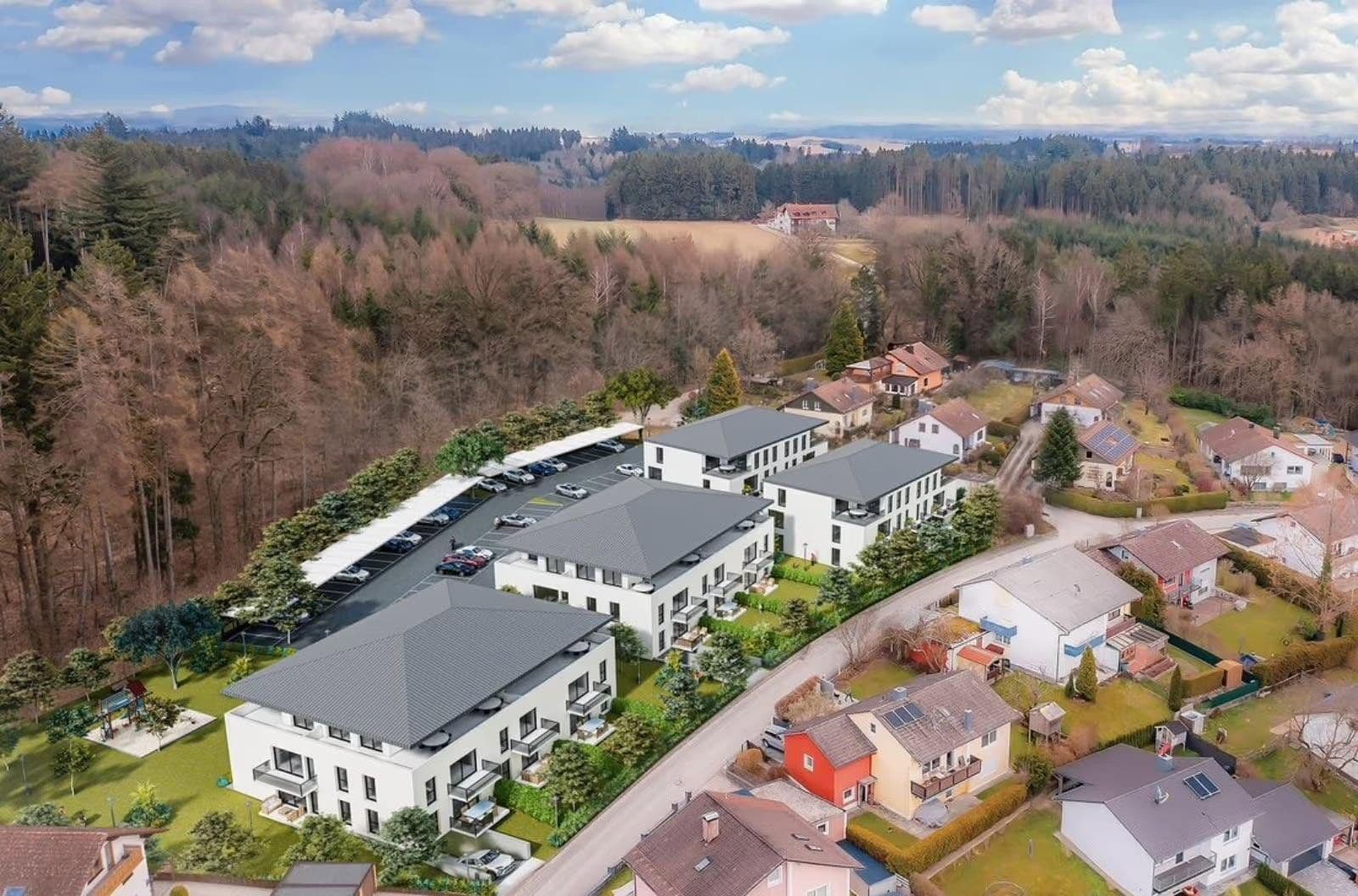 Pronájem bytu 2+1 72 m², Am Steinkart 5b, Bad Griesbach i.Rottal, Bavorsko Pronájem bytu 2+1 72 m², Am Steinkart 5b, Bad Griesbach i.Rottal, Bavorsko