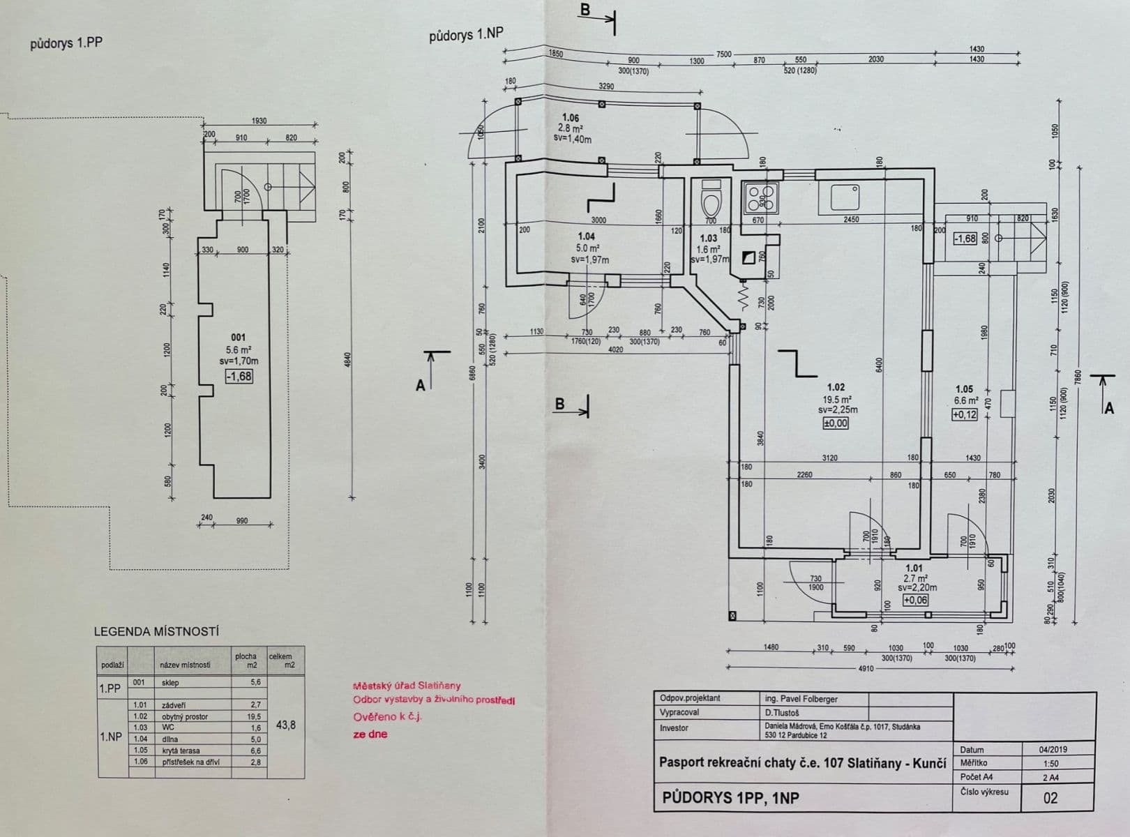 Prodej chaty, chalupy 43 m², pozemek 174 m², Slatiňany, Pardubický kraj Prodej chaty, chalupy 43 m², pozemek 174 m², Slatiňany, Pardubický kraj