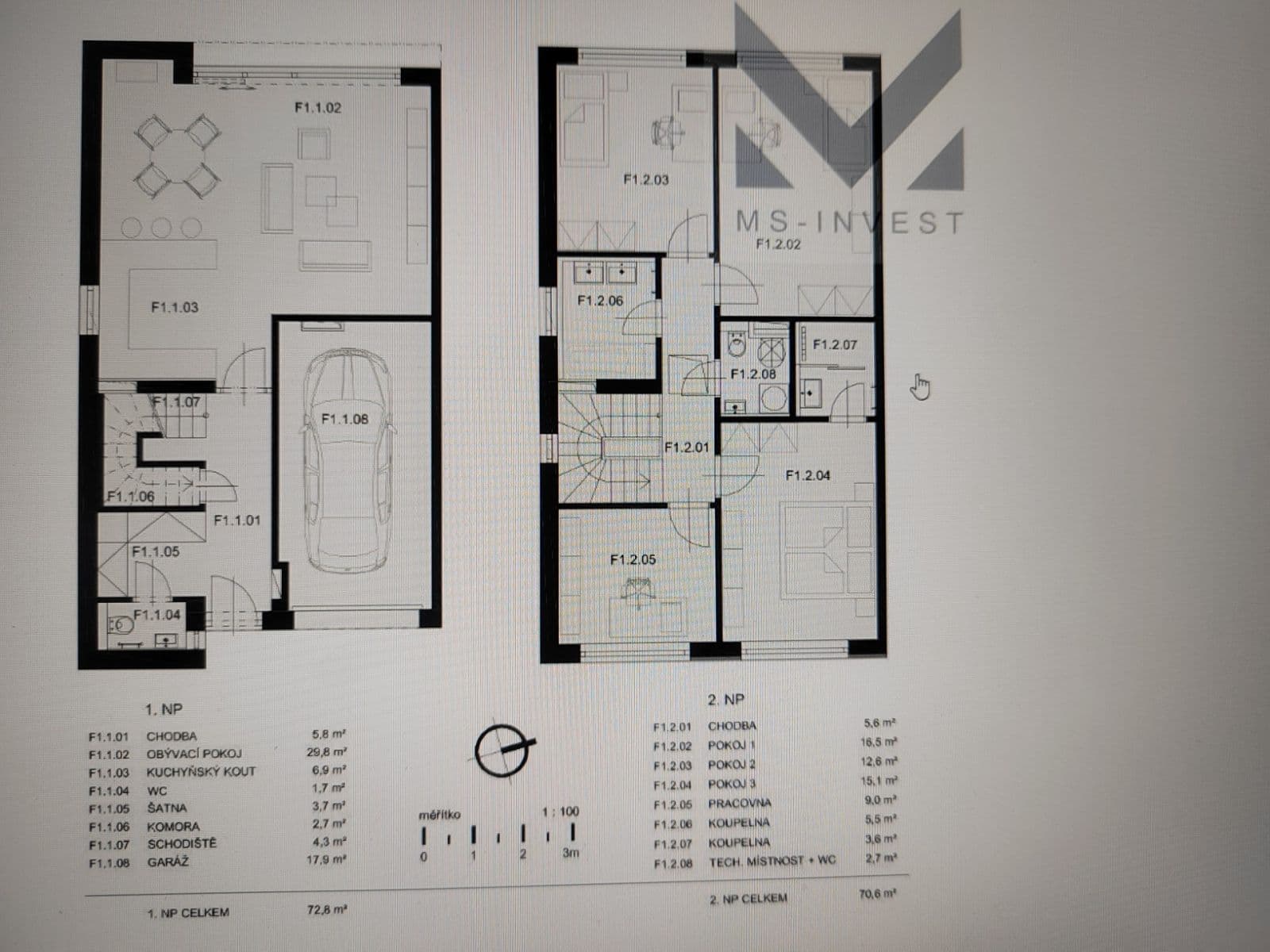 Pronájem domu 143 m², pozemek 120 m², Hubačova, Praha, Praha Pronájem domu 143 m², pozemek 120 m², Hubačova, Praha, Praha