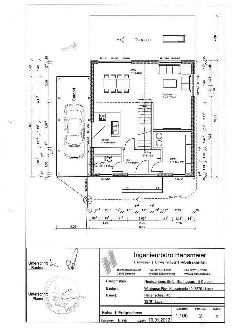 Prodej domu 160 m², pozemek 512 m², Hagensche Straße 40, Lage, Severní Porýní-Vestfálsko Prodej domu 160 m², pozemek 512 m², Hagensche Straße 40, Lage, Severní Porýní-Vestfálsko