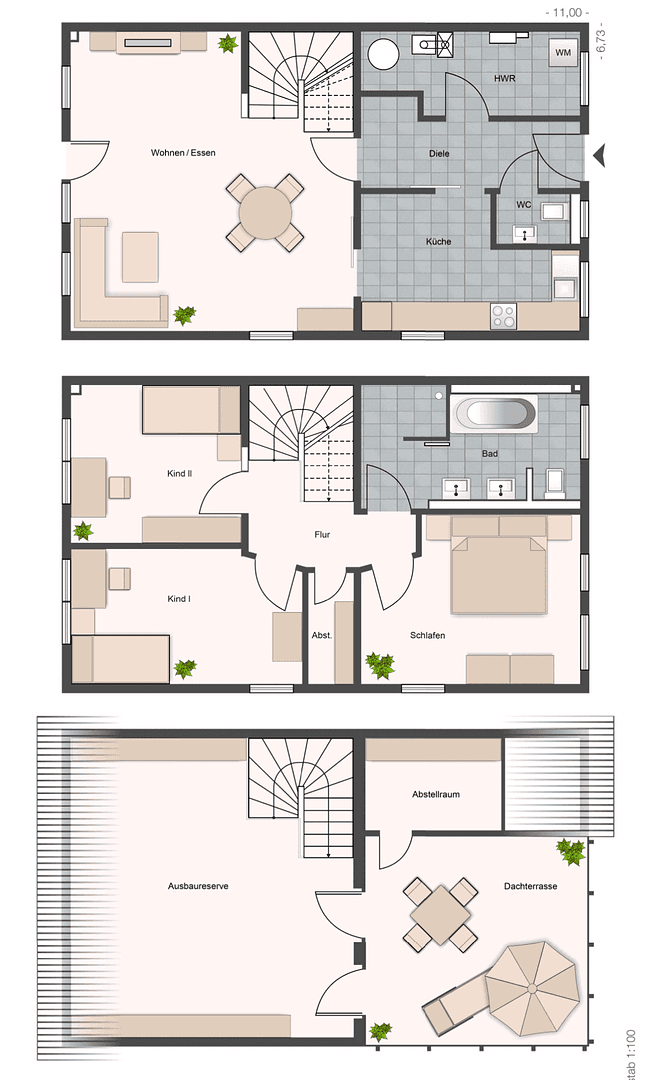 Pronájem domu 151 m², pozemek 500 m², Berlin, Berlín Pronájem domu 151 m², pozemek 500 m², Berlin, Berlín