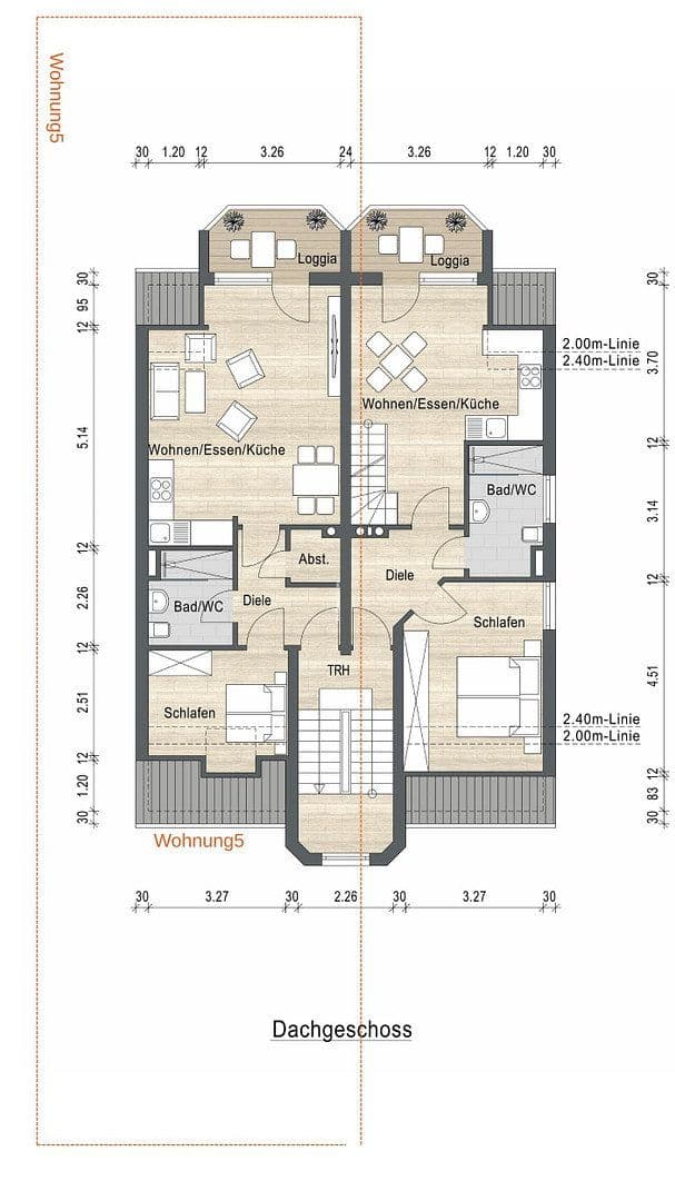 Pronájem bytu 2+1 45 m², Bayreuth, Bavorsko Pronájem bytu 2+1 45 m², Bayreuth, Bavorsko