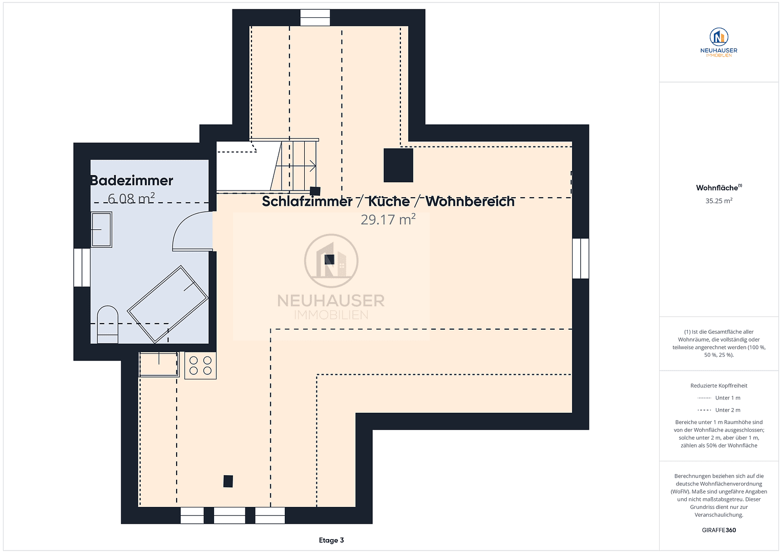 Pronájem bytu 1+kk 36 m², Großglocknerstrasse 73, Stuttgart, Bádensko-Württembersko Pronájem bytu 1+kk 36 m², Großglocknerstrasse 73, Stuttgart, Bádensko-Württembersko