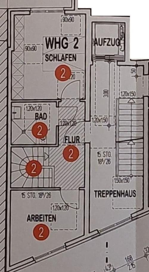 Pronájem bytu 3+1 70 m², Köln, Severní Porýní-Vestfálsko Pronájem bytu 3+1 70 m², Köln, Severní Porýní-Vestfálsko