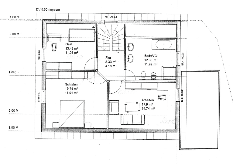 Pronájem domu 127 m², pozemek 475 m², Wiernsheim, Bádensko-Württembersko Pronájem domu 127 m², pozemek 475 m², Wiernsheim, Bádensko-Württembersko