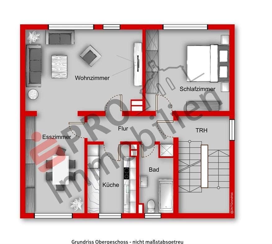 Pronájem bytu 3+1 78 m², Im Lobach 25, Saarbrücken, Země Sársko Pronájem bytu 3+1 78 m², Im Lobach 25, Saarbrücken, Země Sársko
