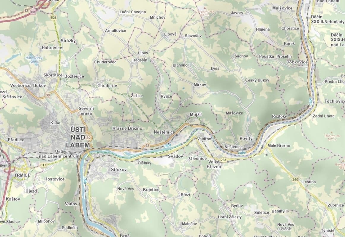 Prodej pozemku 1.460 m², Povrly, Ústecký kraj Prodej pozemku 1.460 m², Povrly, Ústecký kraj
