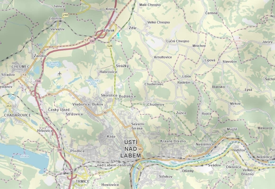 Prodej pozemku 6.765 m², Velké Chvojno, Ústecký kraj Prodej pozemku 6.765 m², Velké Chvojno, Ústecký kraj