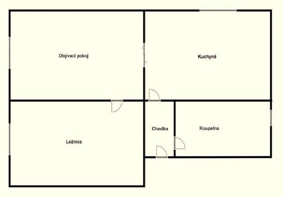 Pronájem bytu 2+1 50 m², Na Dlouhém lánu, Praha, Praha Pronájem bytu 2+1 50 m², Na Dlouhém lánu, Praha, Praha