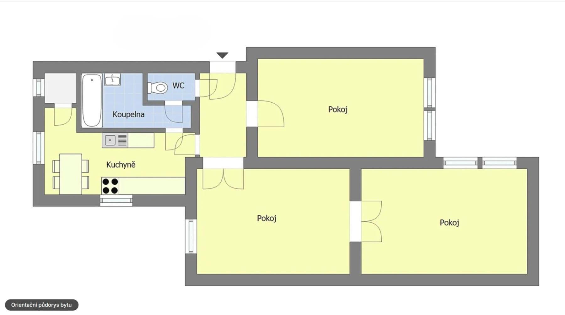 Prodej bytu 3+1 84 m², Husitská, Praha, Praha Prodej bytu 3+1 84 m², Husitská, Praha, Praha