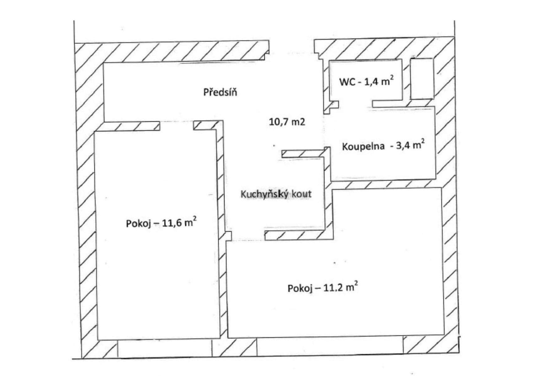 Pronájem bytu 2+kk 38 m², Sazovická, Praha, Praha Pronájem bytu 2+kk 38 m², Sazovická, Praha, Praha