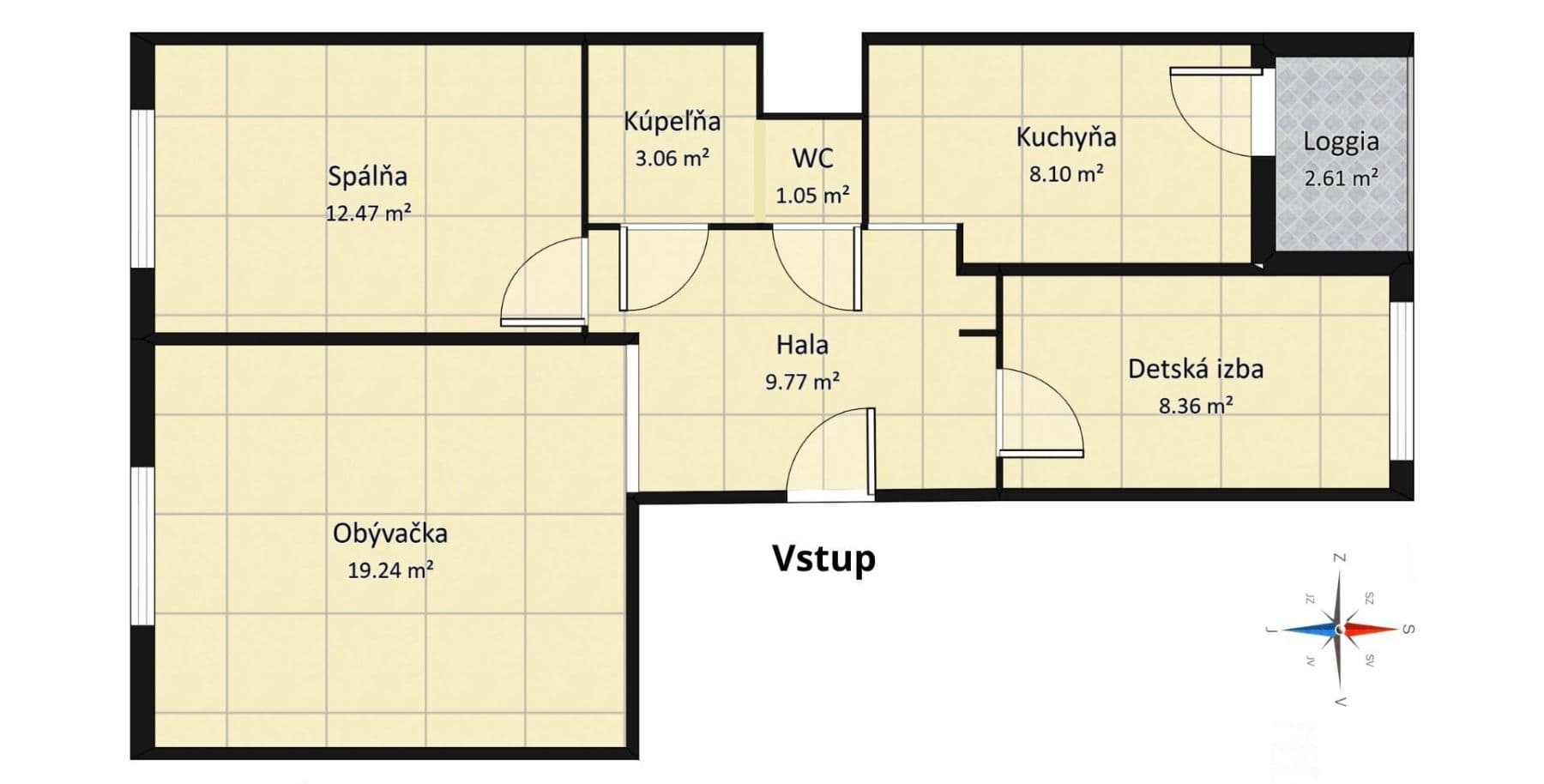 Prodej bytu 3+1 63 m², Kríková, Vrakuňa, Bratislavský kraj Prodej bytu 3+1 63 m², Kríková, Vrakuňa, Bratislavský kraj