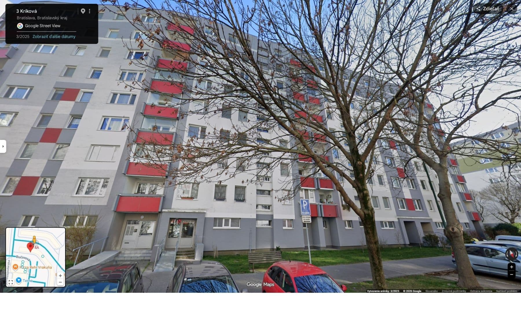 Prodej bytu 3+1 63 m², Kríková, Vrakuňa, Bratislavský kraj Prodej bytu 3+1 63 m², Kríková, Vrakuňa, Bratislavský kraj