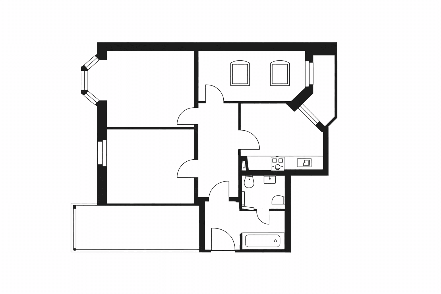 Prodej bytu 3+1 88 m², Chemnitz, Sasko Prodej bytu 3+1 88 m², Chemnitz, Sasko