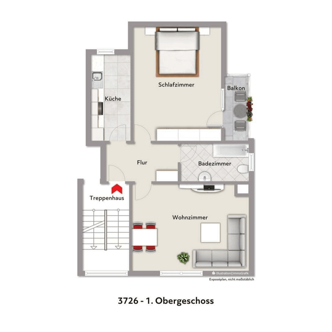 Prodej bytu 2+1 63 m², Brückstraße, Cáchy, Severní Porýní-Vestfálsko Prodej bytu 2+1 63 m², Brückstraße, Cáchy, Severní Porýní-Vestfálsko