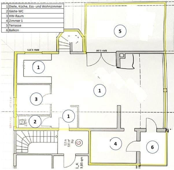 Pronájem bytu 4+1 150 m², Emmendingen, Bádensko-Württembersko Pronájem bytu 4+1 150 m², Emmendingen, Bádensko-Württembersko